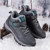 Cotton Shoes for Women: Winter Walking Shoes for Seniors and Middle-Aged, High-Top Leather Snow Boots To Prevent Rain and Snow