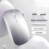 Silent Dual-Mode Bluetooth Mouse for iPad, Huawei, Mobile, Tablet, Laptop - Rechargeable Wireless Office Model