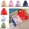 Candy Packaging Drawstring Pocket Drawstring Organza Pouches Wedding Party