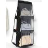 Double Side Transparent 6 Pocket Organizer Backpack Handbag Storage Bags Shoe Storage Bag Home Supplies Closet Rack Hangers