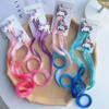 1 Pair Cute Girls Hairpin Child Twist Hair Clip Barrette Cartoon Hair Rope Accessories Kids Wig Rope Hair Head Wear
