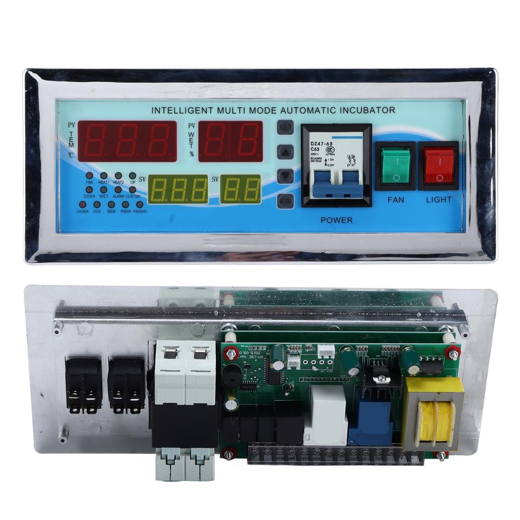 Контроллер инкубатора Многофункциональный Автоматический Контроль Температуры и Влажности Система Управления Инкубатором для Интеллектуального