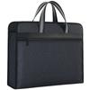 Large Capacity A4 File Bag Waterproof Laptop Handbag Business Storage Bag Stationery