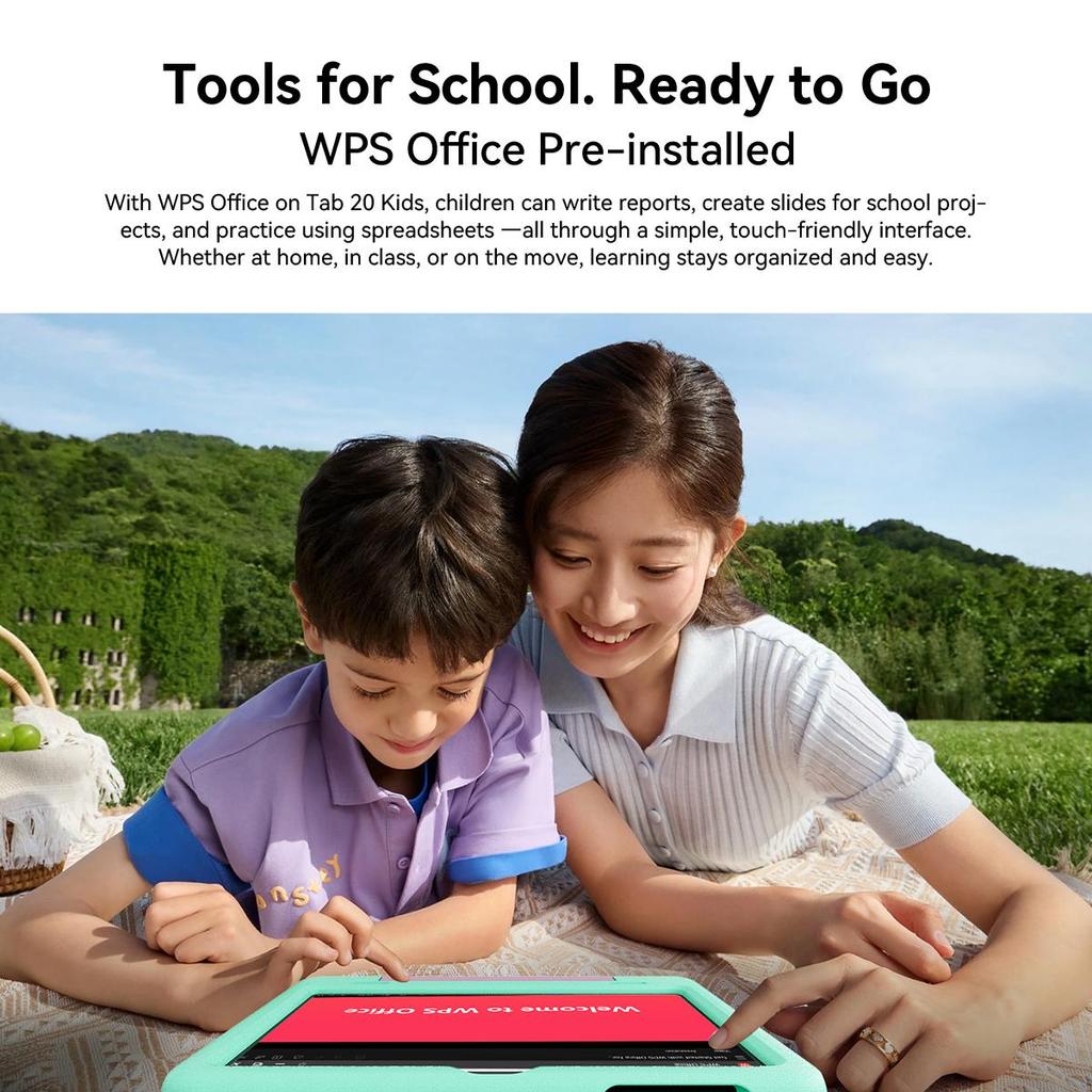 Blackview Tab 20 Kids Tablet Android 15 10.1inch 4GB RAM 64GB ROM 6600mAh Battery Tablets
