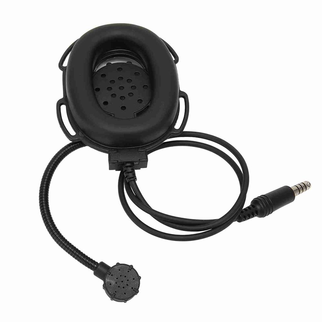 Walkie Talkie Headset U94 PTT Handheld Radio Unilateral Headphones Adapter with Microphone for