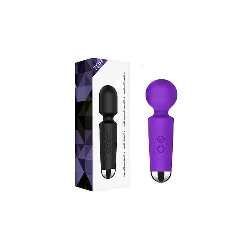 Knight Multifrequency Vibrator: Strong AV Wand for Clitoral Teasing and Massage Stick Sex Toy for Women