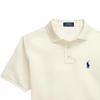 Polo Ralph Lauren Solid Color Logo Embroidered Short Sleeve Polo Shirt Men Tops Off-White 710671764-073