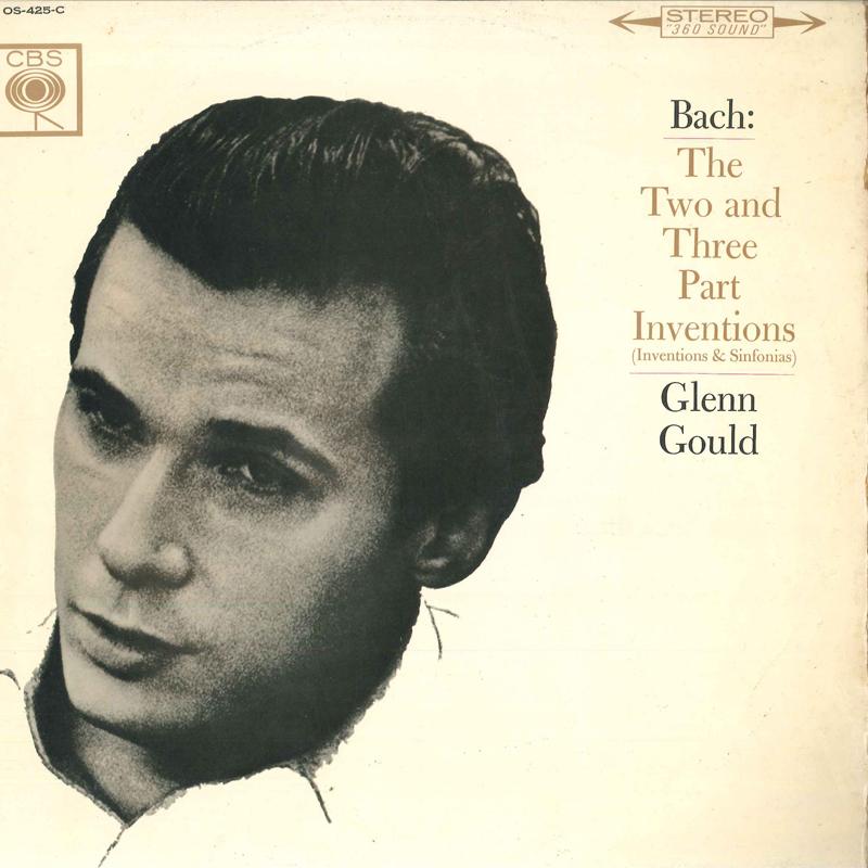 LP Record BACH GLENN GOULD - Two And Three Part Inventions OS425C CBS 1965 Japan Classical Used