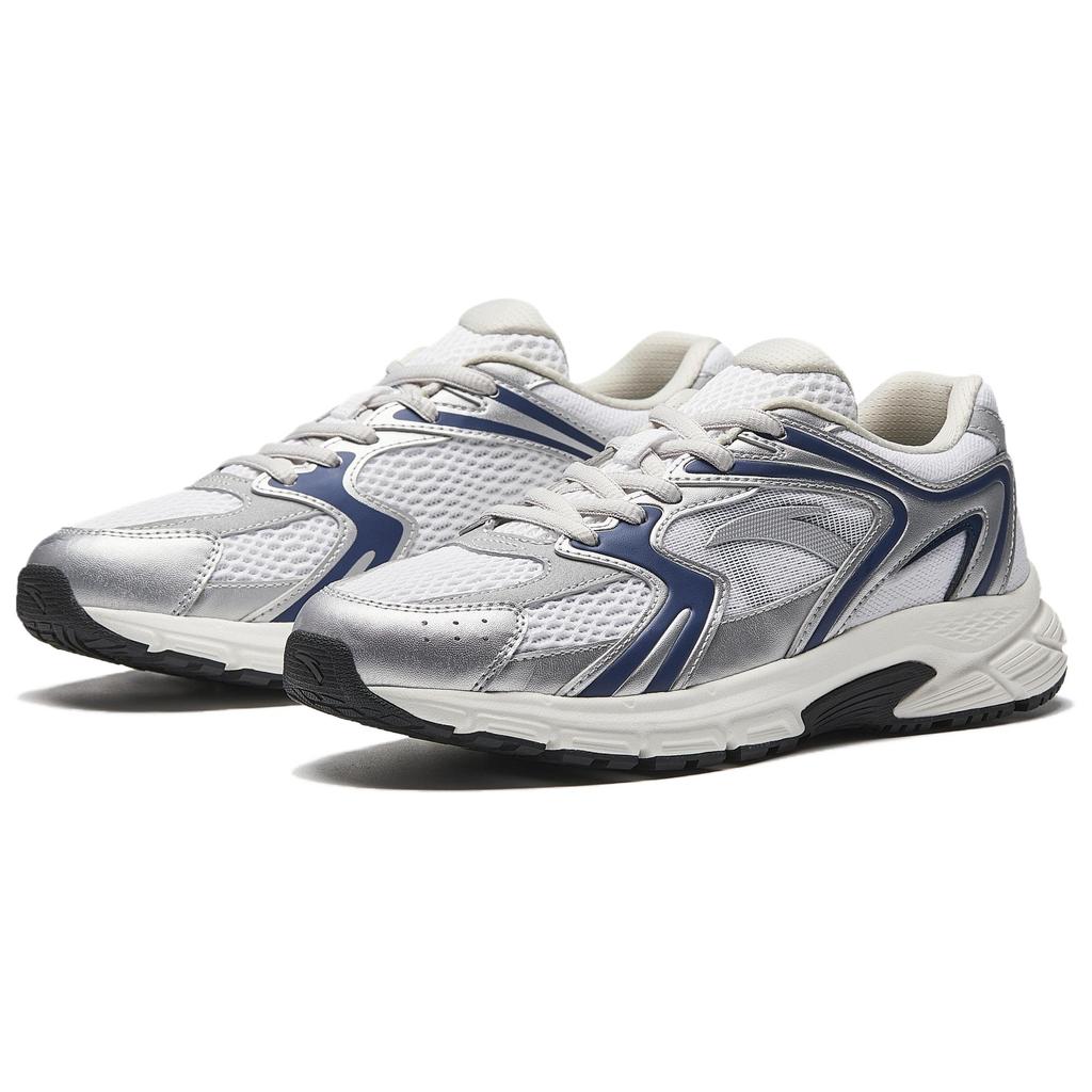 Anta Comfortable Retro Fashion Height-Increasing Lightweight Breathable Low-Top Casual City Commuting Running Shoes Women Sneakers 922535592-5