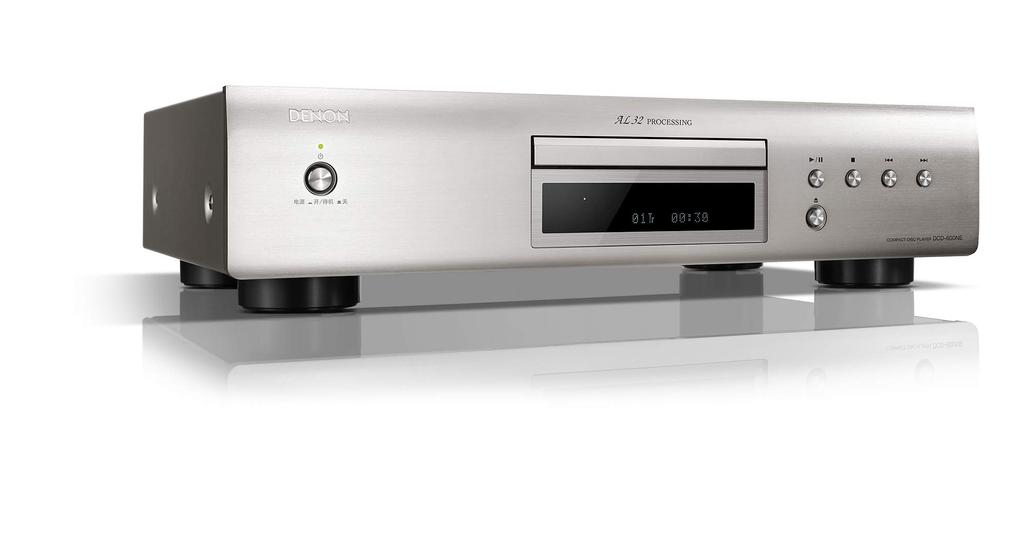 Denon DCD-600NE High-Performance CD Player, Premium Silver (DCD-600NESP)