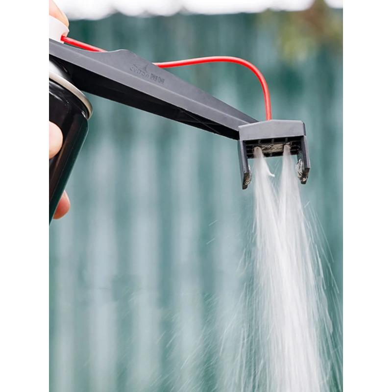 1PC Motorcycle Chain Oiler Spray Gear Mess-Free Chain Wax Chain Cleaner Attachment Motorcycle Chain Lube Oiler Tool for Motorcycle