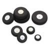 Black Accessories EVA Sponge Tail Wheels RC Airplane Replacement Plane Toy Parts Wheel Hub
