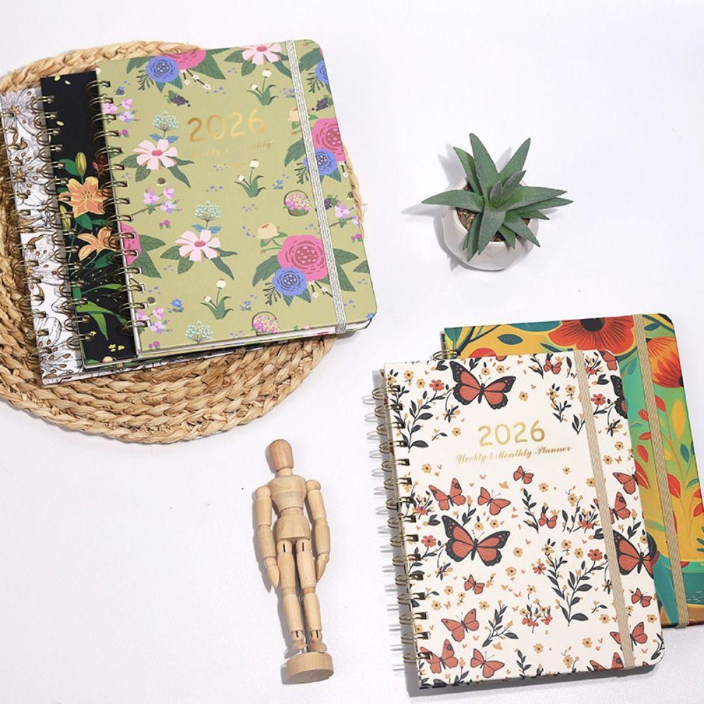 Jan.2026 - Dec.2026 Calendar 2026 Weekly and Monthly Academic Planner High Quality 2026 Planner