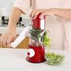 Hand-Crank Vegetable Cutter & Slicer Manual Kitchen Cheese Chopper Machine With 3 Adjustable Sharp Drums Multi-Function Garlic Potato Shredder