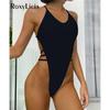Sexy Extreme Mini Micro Thong Strappy Women Swimwear One Piece Swimsuit Female Backless Monokini Bather Bathing Suit Swim