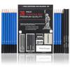26 Pencils Graphites and Charcoals for Drawing Sketching and Shading Professional Art Set
