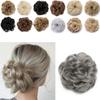 Women's Synthetic Messy Chignon Donut Hair Bun Pad Elastic Hair Rope Rubber Band Hair Extensions
