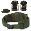 Tactical Waist Padded Belt with H-shaped Suspender Airsoft Padded Combat Army Battle