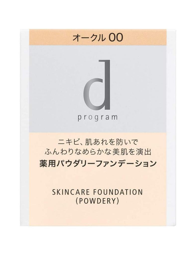 D Program Medicated Skin Care Foundation Ocher 00 Refill 10.5g [Quasi-drug]