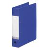 LIHIT LAB D-Ring File, A4S, 2-Ring, Blue, G2240-8, 00070059 (Pack of 5)