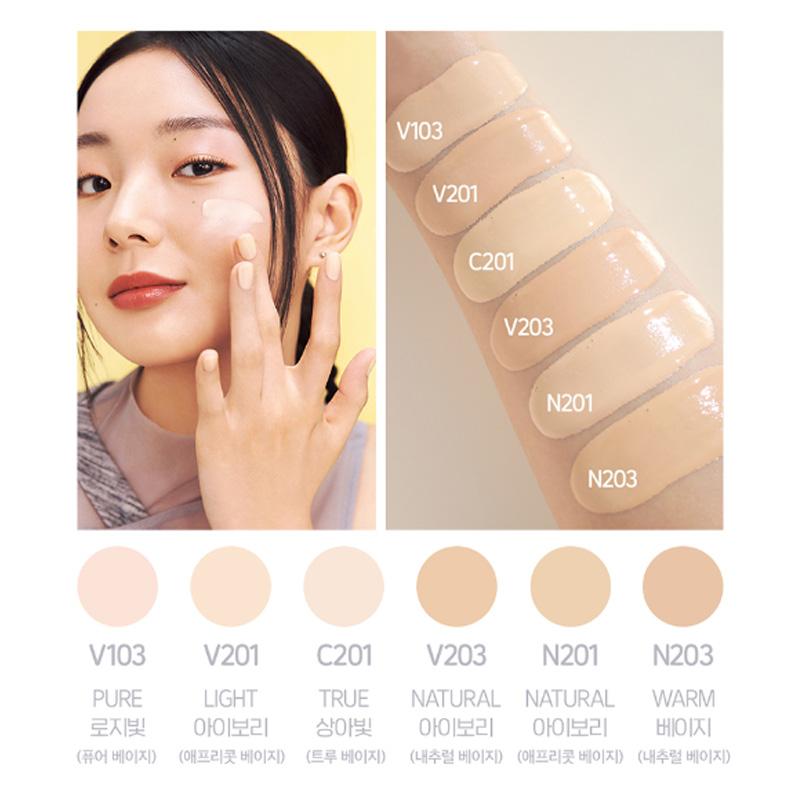 The Face Shop Inklasing Foundation Healthy Glow 35ml (6 Colors)