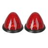24V LED Watermelon Lights Rich Color Bumper Lights High-bright Trailer Side Marker Lights
