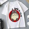 Plus Size Tops Women 'S T -Shirt Fashion Funny Totoro Print T Shirt Summer Harajuku Streetwear O -Neck Short Sleeve Tshirt Clothing