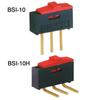 5PCS Professional Red DC12V 0.3A BSI-10/BSI-10H Toggle Switch 1P2T Slide Switch