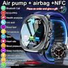 2025 New Air Pump Airbag Accurate Measure Smart Watch Men Micro Physical Examination Blood Pressure Sport SmartWatch