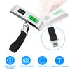 50kg Portable Luggage Scale Digital Hanging Bag Weight Scale Handheld LCD Display Electronic Travel Scale Balance Weight Tool