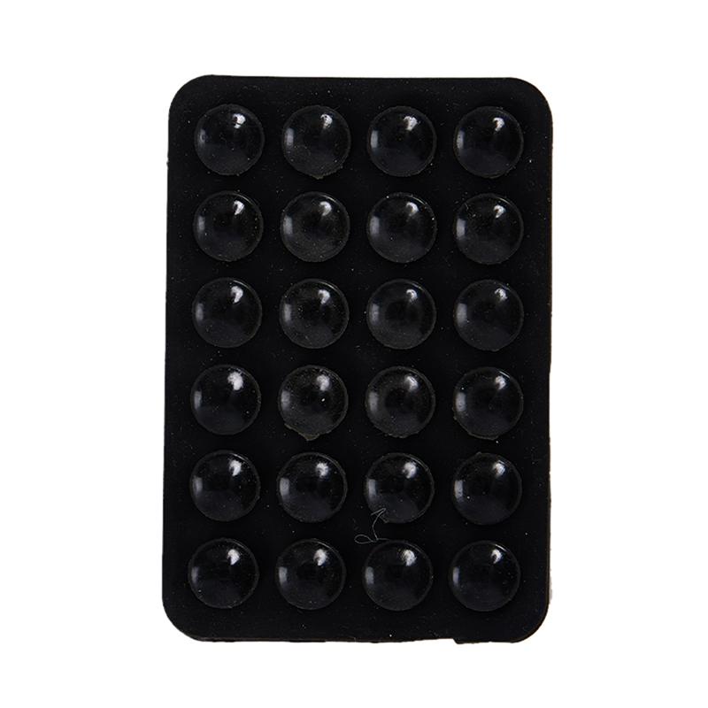 Silicone Suction Pad For Mobile Phone Fixture Suction Cup Backed Adhesive