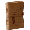 Tree & Quote Antique Handmade Personal Leather Bound Diary Cum Notepad for Men,Women Plain Paper of 5*7 Inch Size