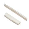 Set of 2 Guitar Bridge Nut Saddle Replacement Parts Made from Real Bone for Acoustic Great Musical Instrument Accessories & Guitars, Sound, (style1)