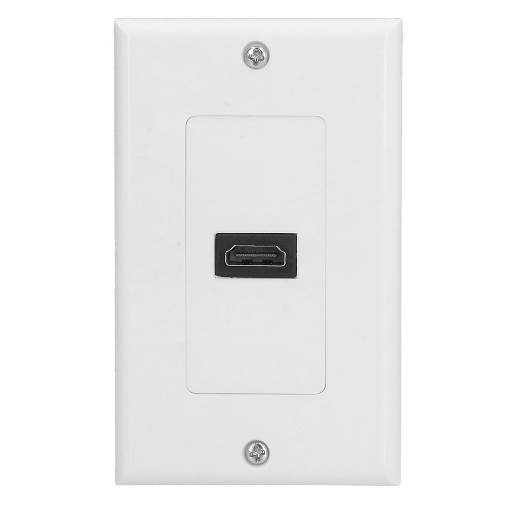 High Definition Multimedia Interface Wall Plate High Resolution 4K High Speed Pass Through No
