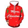 Christmas Presents Christmas Hoodie Sweater Men and Women Autumn 3D Digital Print Pattern