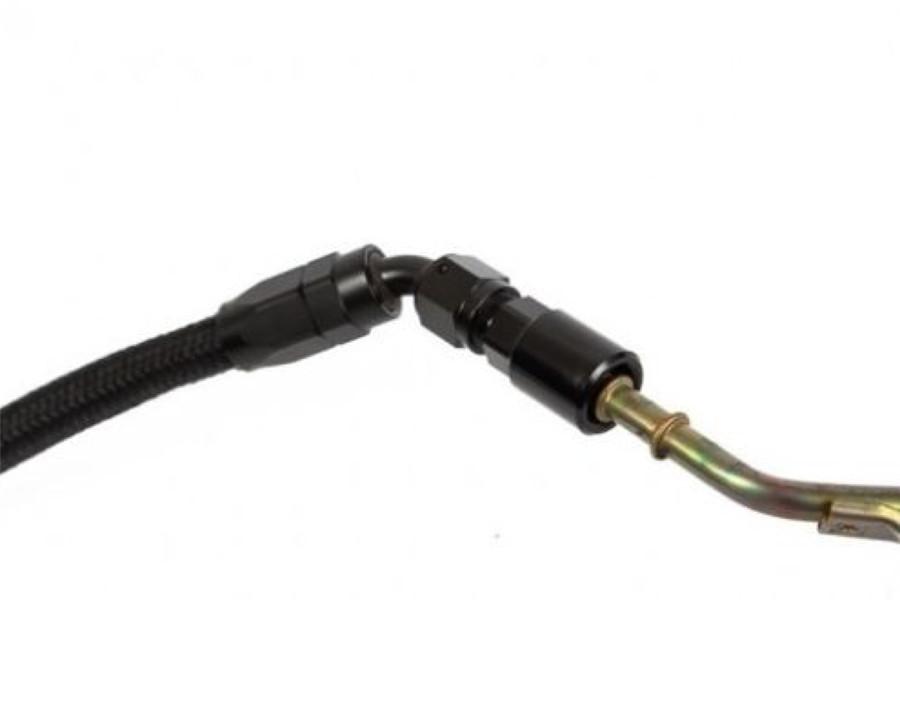 Universal Fuel Line EFI Adapter Fitting -6 AN Male To 1/4" Quick Disconnect Push