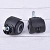 Universal Mute Wheel Office Chair Replacement Casters Rubber Roller Furniture