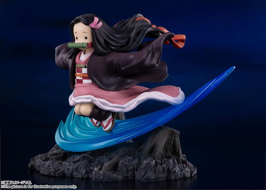 TAMASHII NATIONS Figuarts ZERO Demon Kimetsu No Yaiba Nezuko Kamado Approximately 110mm Painted Finished Figure Slayer PVC/ABS