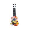 Children Guitar Toy Playable Simulation Plastic Kids Music Toy for Girls Boys Birthday Gift with