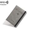 2024 RFID Anti-Theft Passport and Card Holder with Printed Ticket Pouch