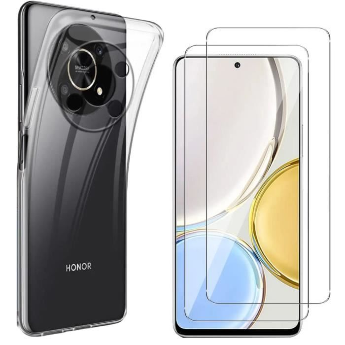Case for Honor Magic 4 Lite 5G and 2 Tempered Glass Screen Protector Phonillico®