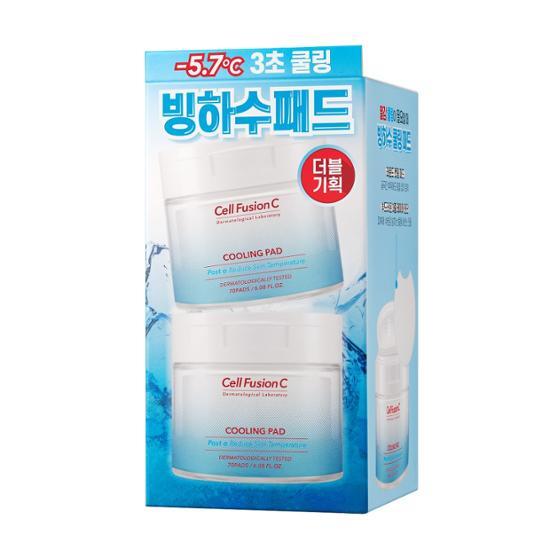 Cellfusion C Post Alpha Cooling Pad 70 Sheets Double Set