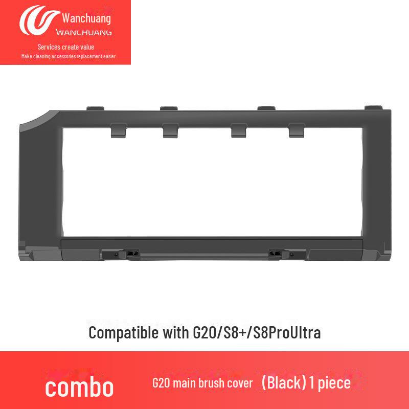 Roborock S8+/S8 Pro Ultra/G20 Sweeper Accessories: Cleaning Liquid, Rag, Side Brush, Filter, Dust Bag Set