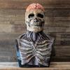 Full Head Skull Latex Mask Skeleton Horrible Halloween Cosplay Masquerade Mask