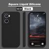 Роскошный жидкий силиконовый чехол для OPPO A15 A15S A18 A38 A58 A53 A52 Reno 10 5G A57 A77S A76 A78 A57S A96 4G 5G квадратный чехол