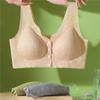Lace Large Size Bra Soft Cups Before The Button In The Elderly Underwear Breathable Women Without Steel Ring Tank Top