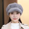 Female Autumn and Winter Star Anise Hat Cap Foreign Style Fashion Korean Version Beret