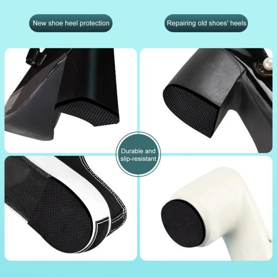Sole Bottom Protector 6.6 Ft Self-Adhesive Textured Sole Grips Anti-Slip Sole Patch Prevent Wear And Noise for High Heels Sneakers