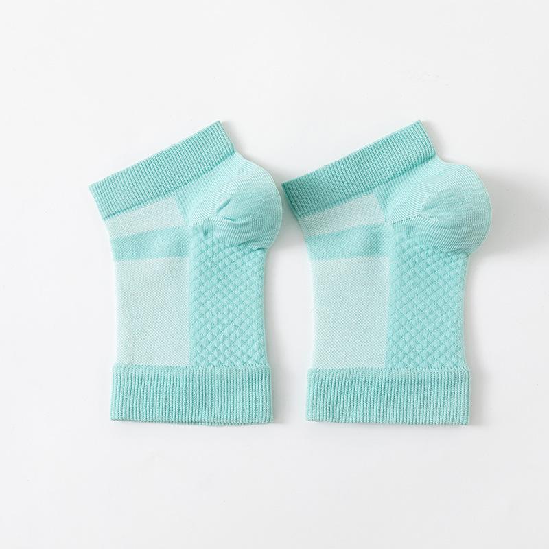 1Pair Foot Swelling Comfortable Ankle Brace Socks Soft Non-slip Compression Socks Protection Breathable Arch Support Yoga Socks