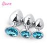 3Pcs Crystal Anal Sex Toys Anal Butt Plug Suction Cup Anal Male Erotic Toys Adult Sex Product